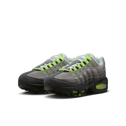 Nike "Air Max 95 BB" Grade School - Black / Neon Yellow / Anthracite