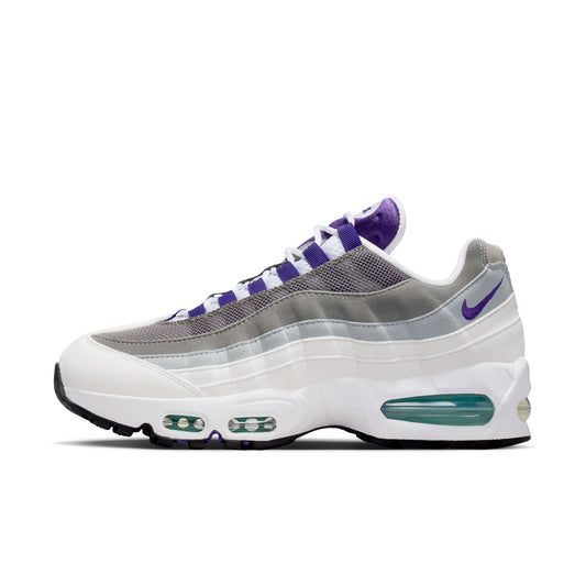 Nike "Air Max 95 Big Bubble" Womens - White / Court Purple