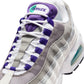 Nike "Air Max 95 Big Bubble" Womens - White / Court Purple