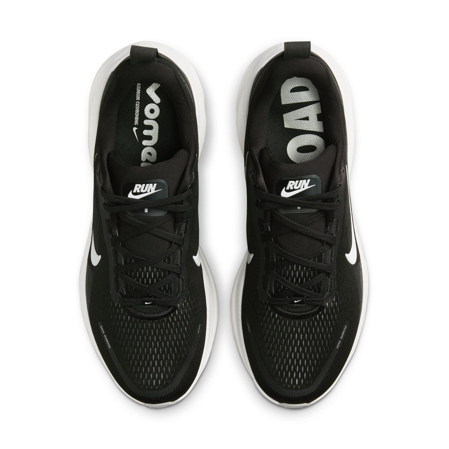 Nike "Vomero 18" Mens - Black / Summit White