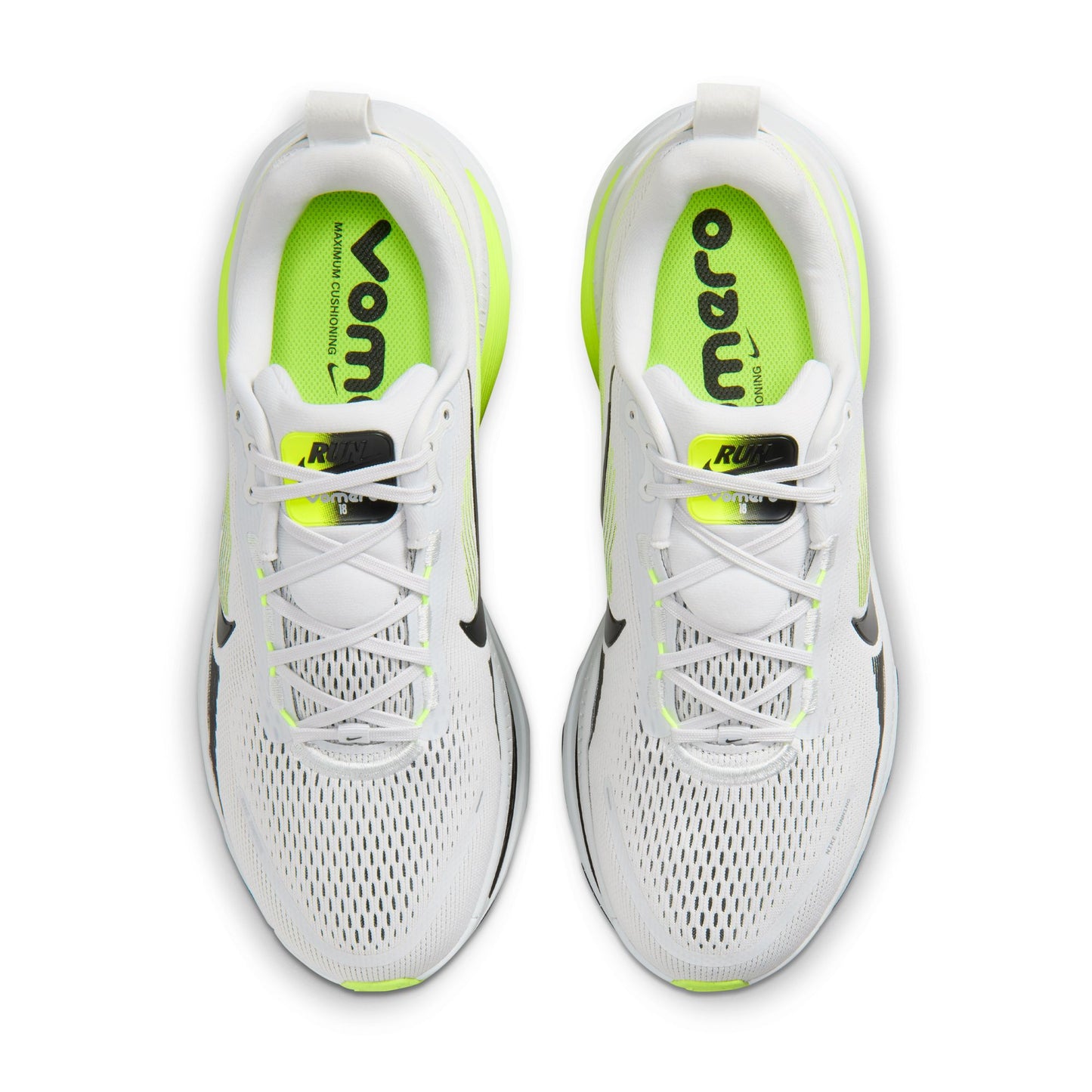 Nike "Vomero 18" Mens - Photon Dust / Black / Volt