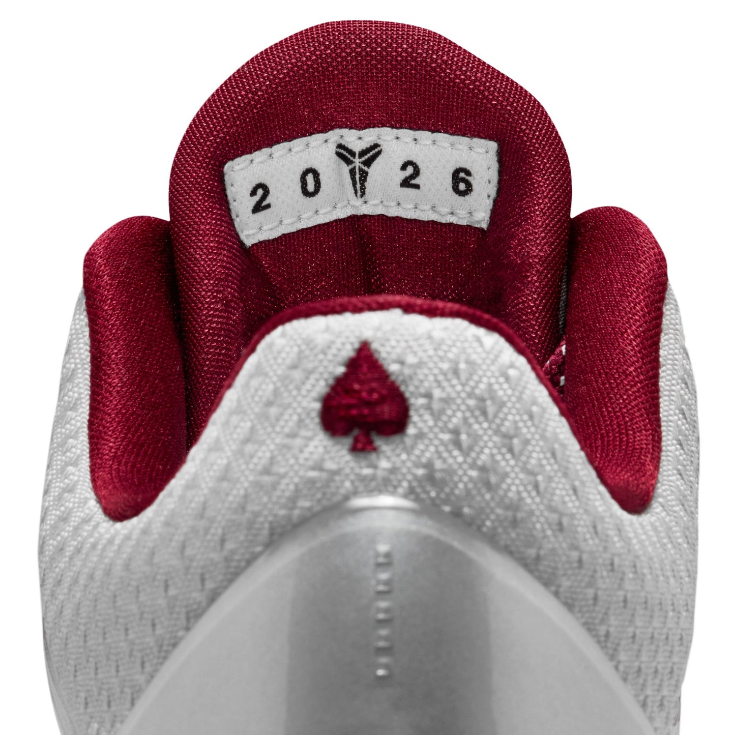 Nike "Kobe V" Grade School - Metallic Silver / Team Red