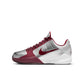 Nike "Kobe V" Grade School - Metallic Silver / Team Red
