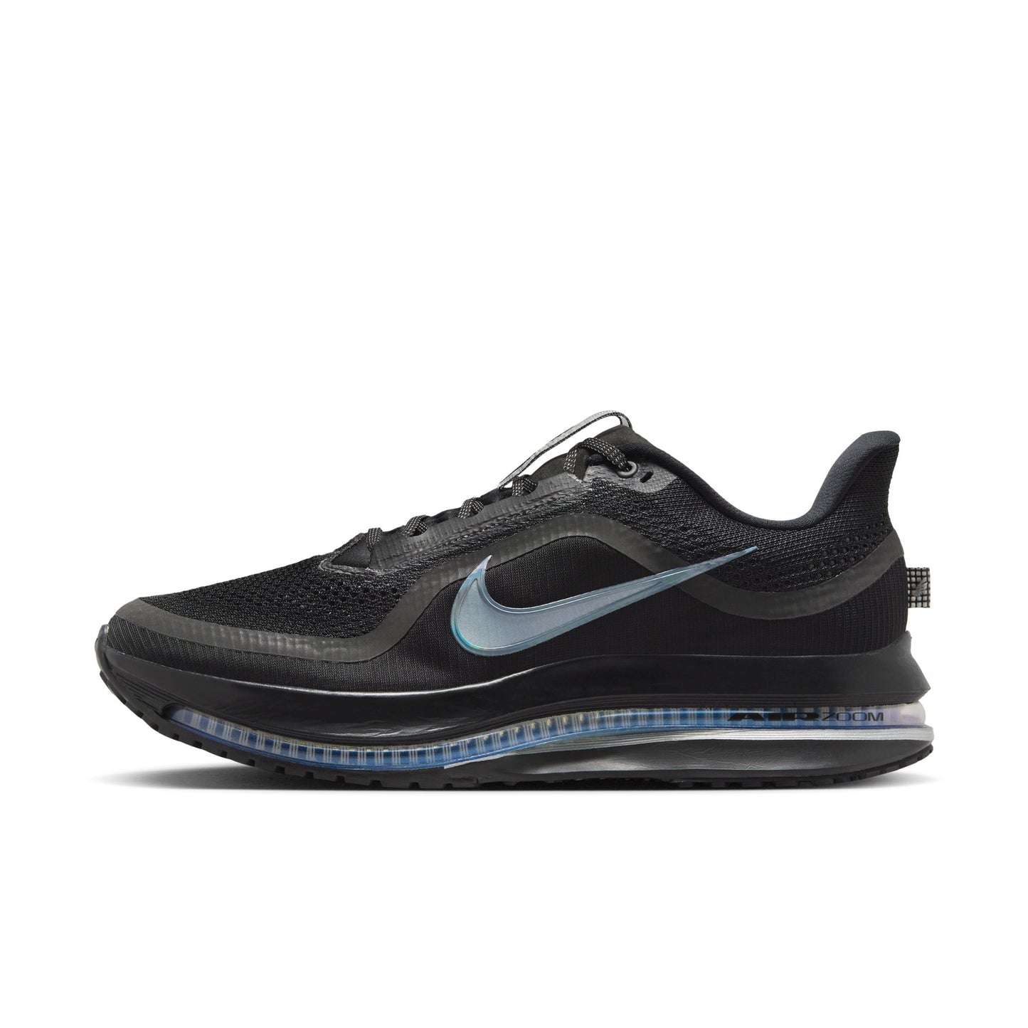 Nike "Pegasus Premium" Mens - Black / Black / Metallic Silver
