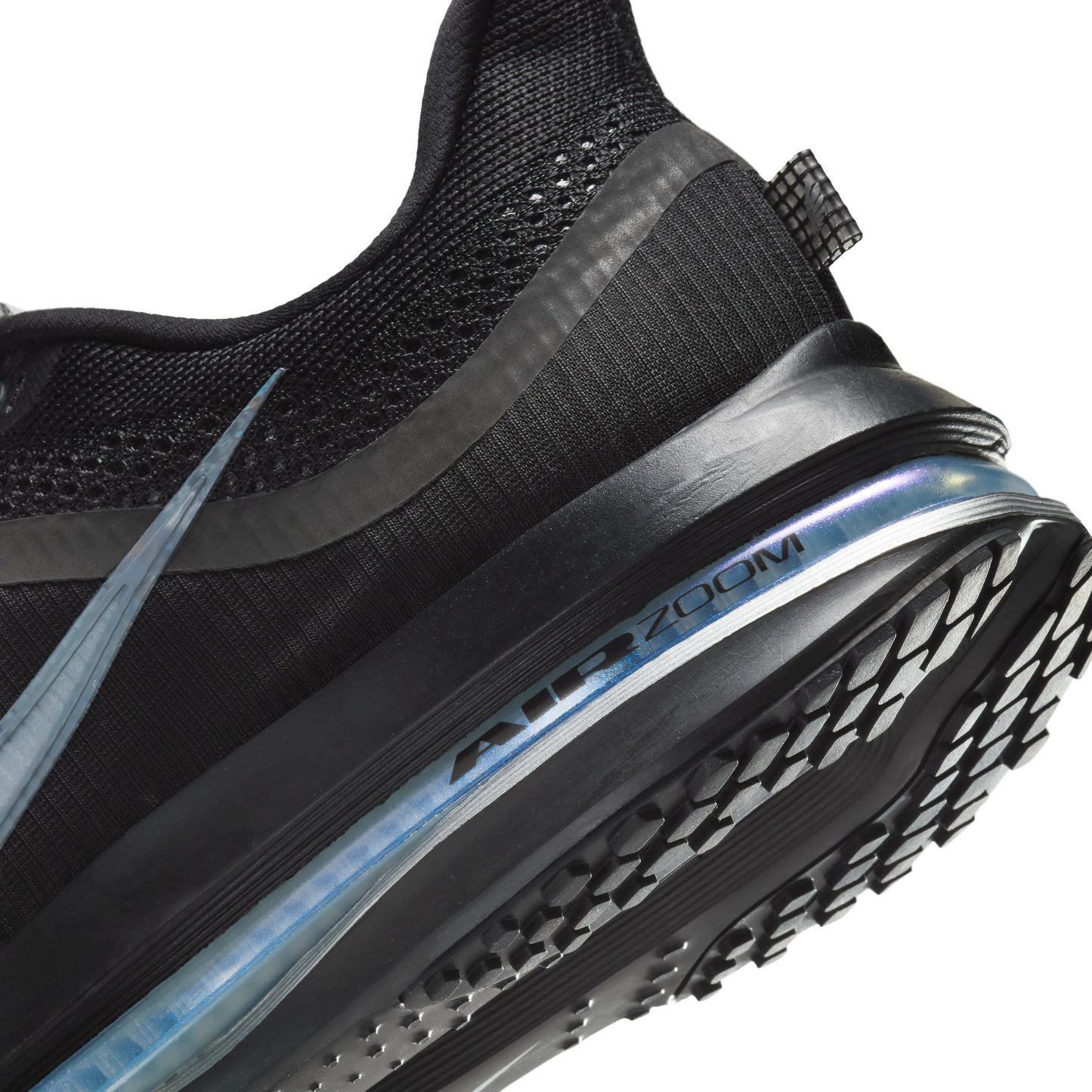 Nike "Pegasus Premium" Mens - Black / Black / Metallic Silver