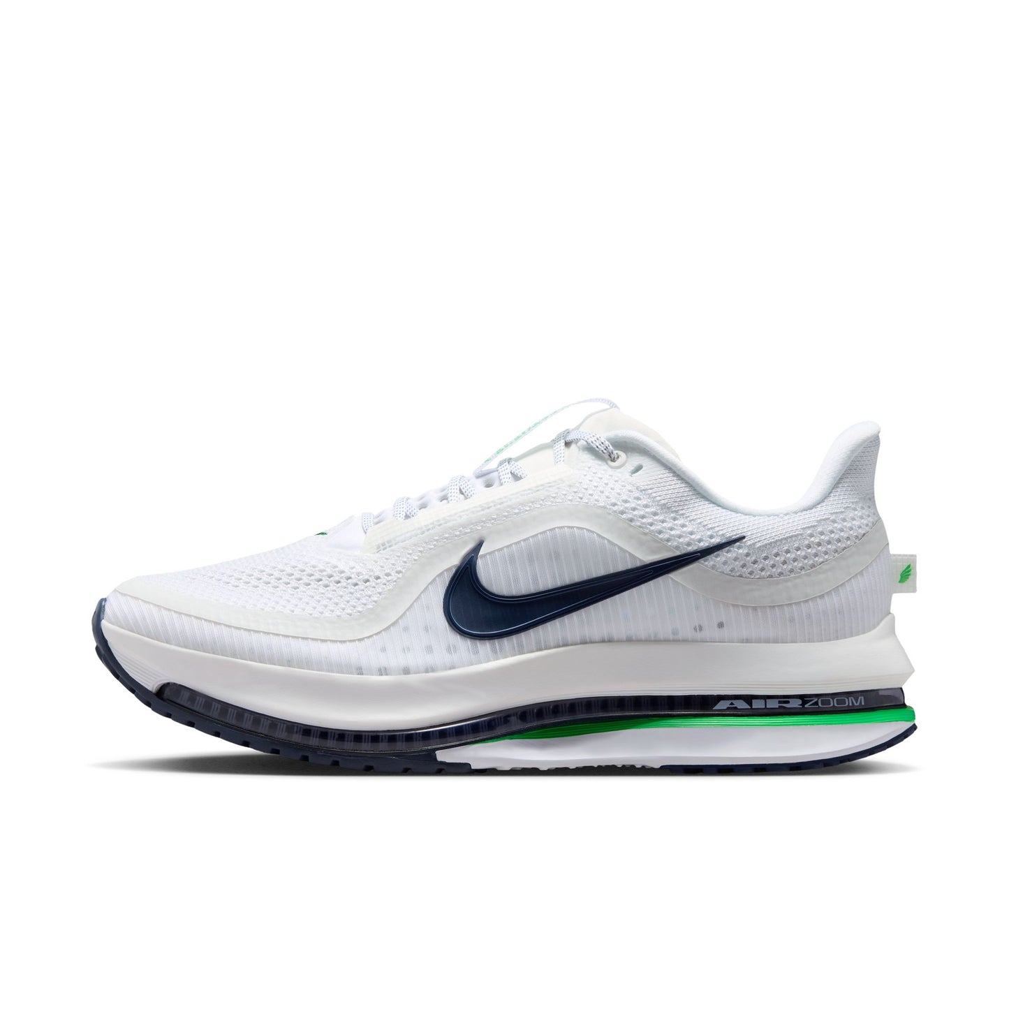 Nike "Pegasus Premium" Mens - White / Green Spark / Midnight Navy
