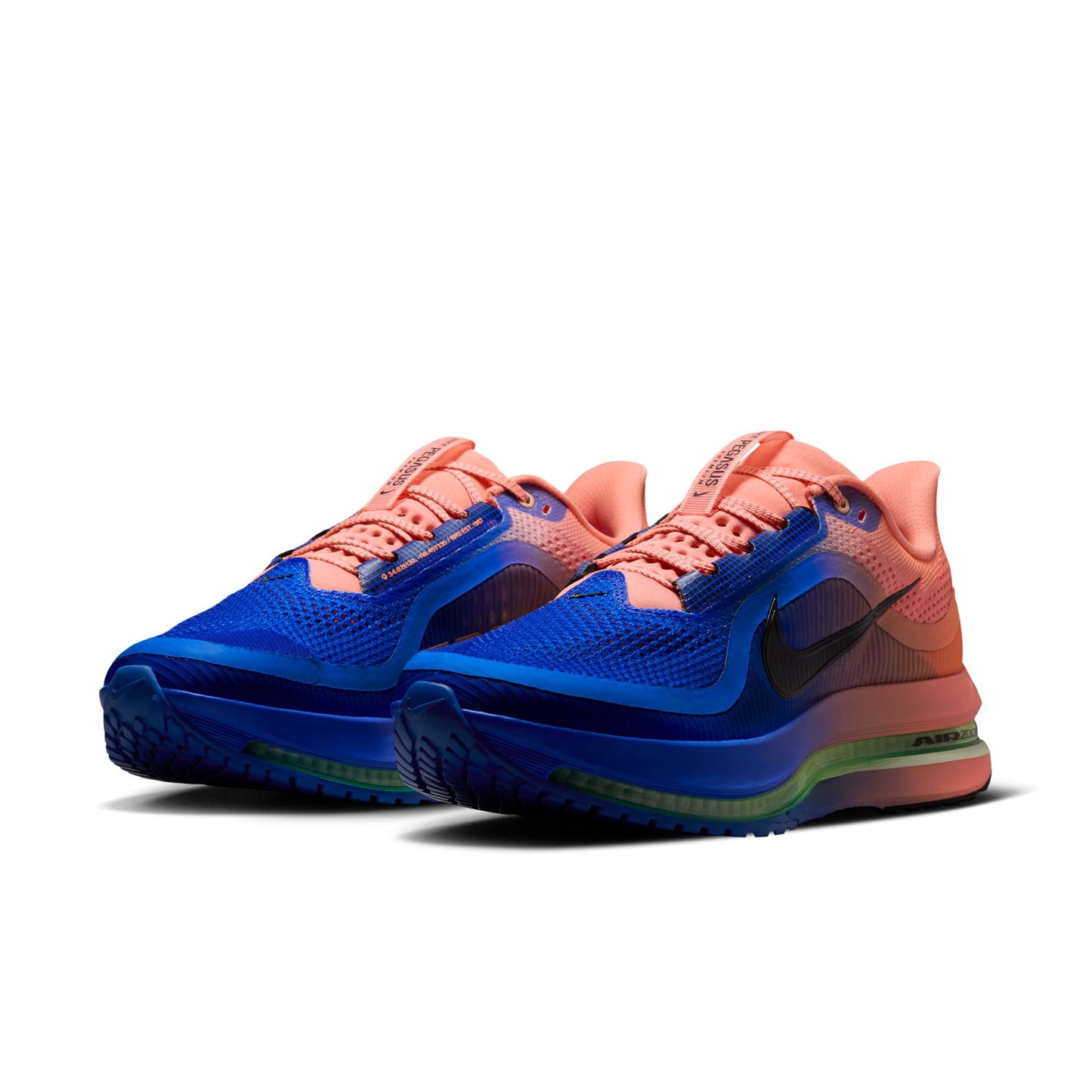 Nike "Pegasus Premium" Mens - Racer Blue / Black - Atomic Pink