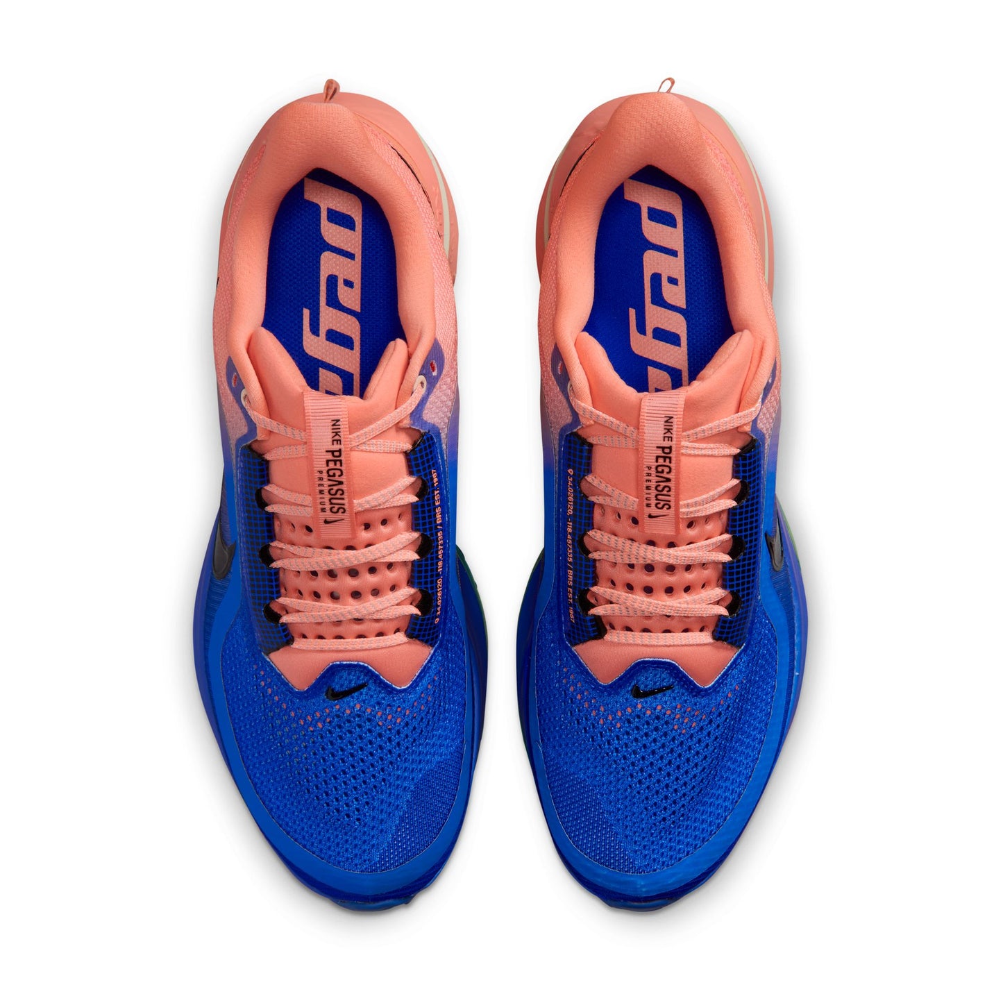 Nike "Pegasus Premium" Mens - Racer Blue / Black - Atomic Pink