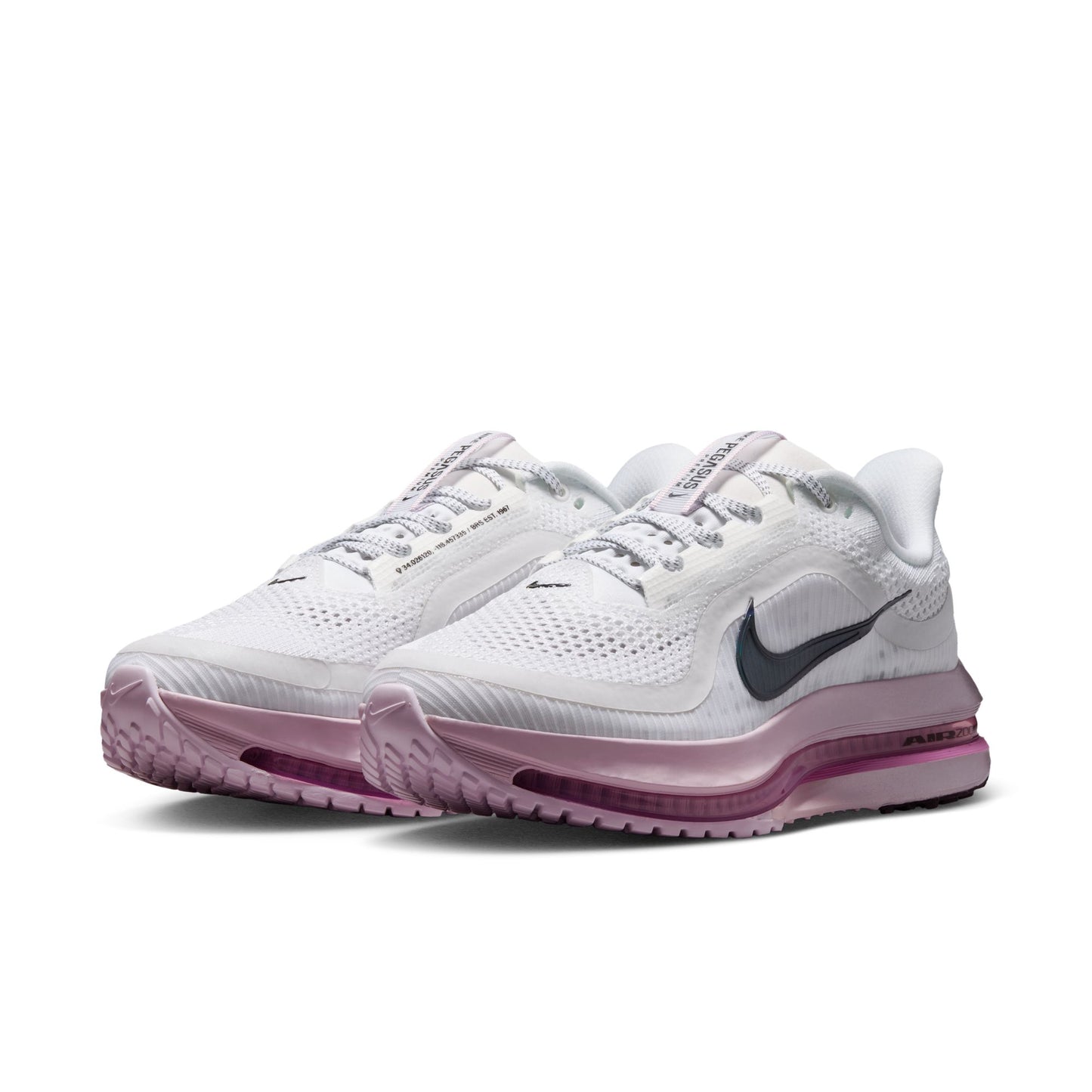 Nike "Pegasus Premium" Womens - White / Black / Bleached Lilac