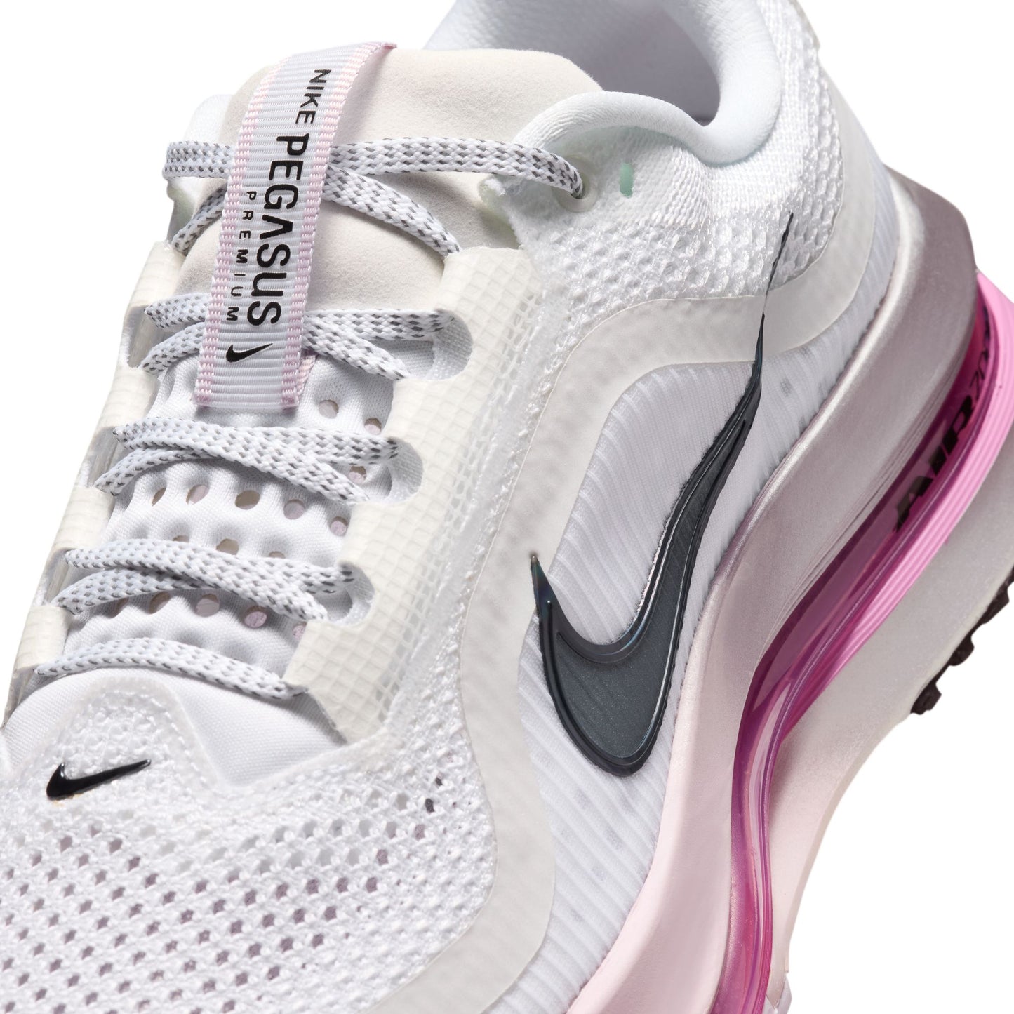 Nike "Pegasus Premium" Womens - White / Black / Bleached Lilac