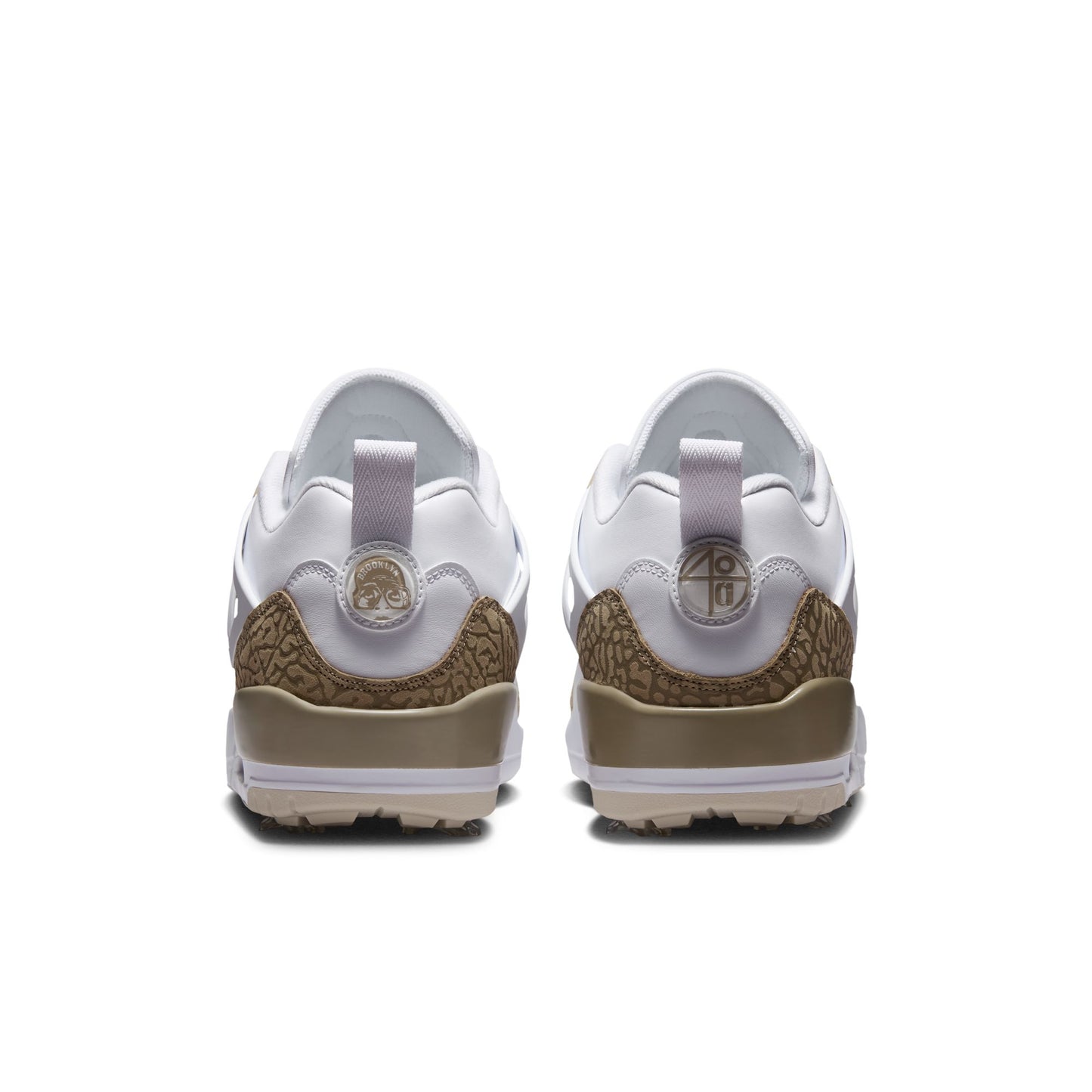 Air Jordan "Spizike Golf" Mens- White / Khaki - Sanddrift