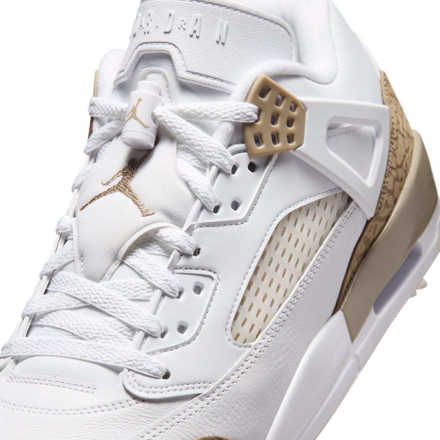 Air Jordan "Spizike Golf" Mens- White / Khaki - Sanddrift