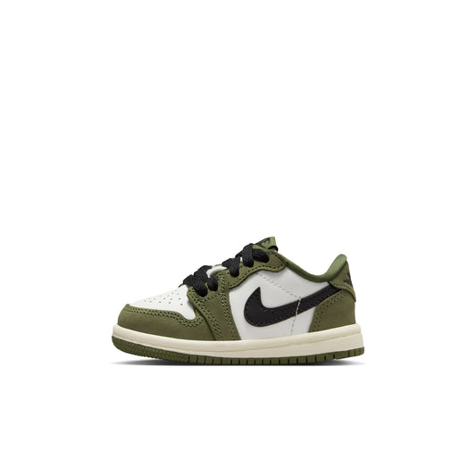 Air Jordan "1 Retro Low OG" Toddler - Medium Olive / Black