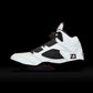 Air Jordan "Retro 5 OG" M - White / Med Soft Pink / Black