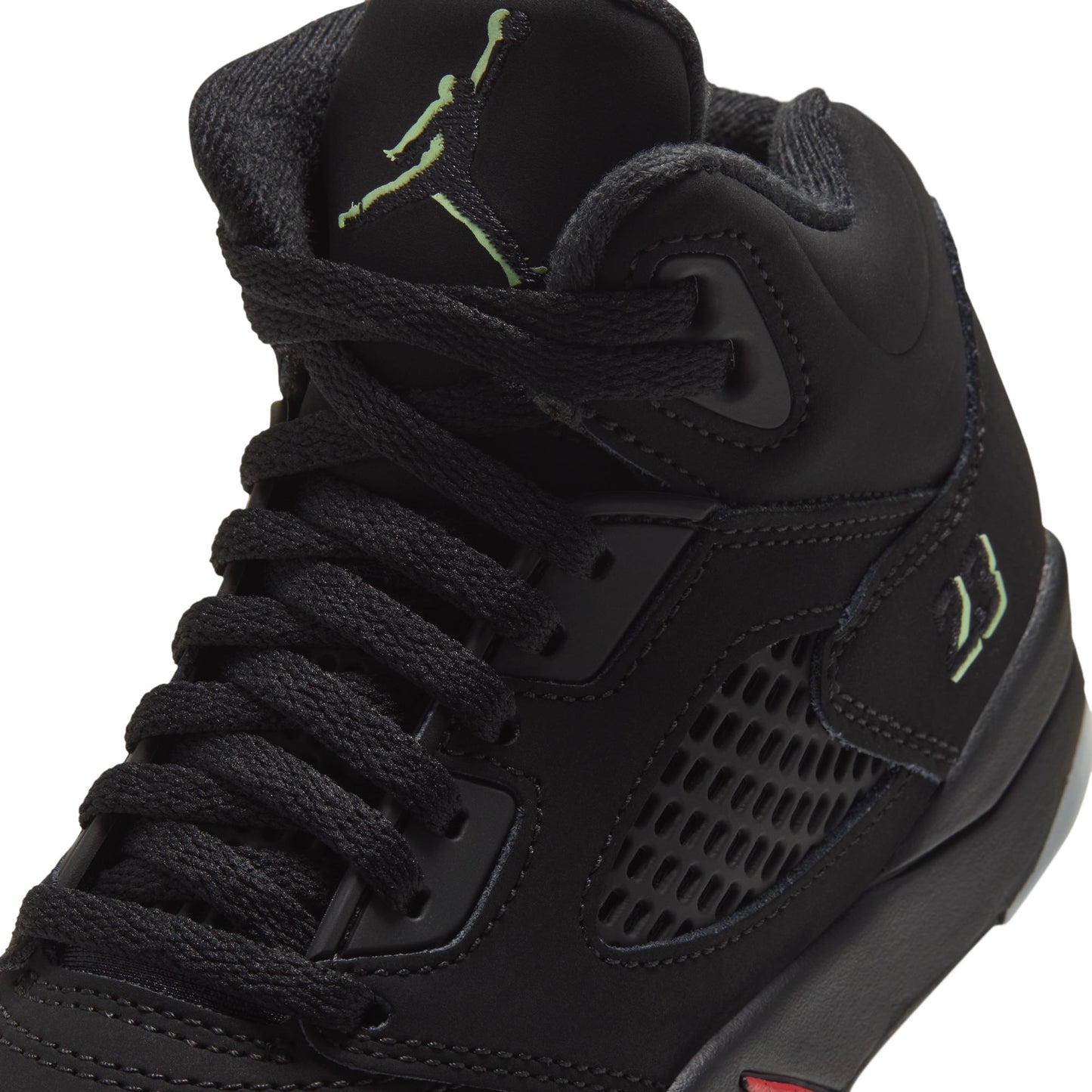 Air Jordan "5 Retro OG" Preschool - Black / Multi-Color
