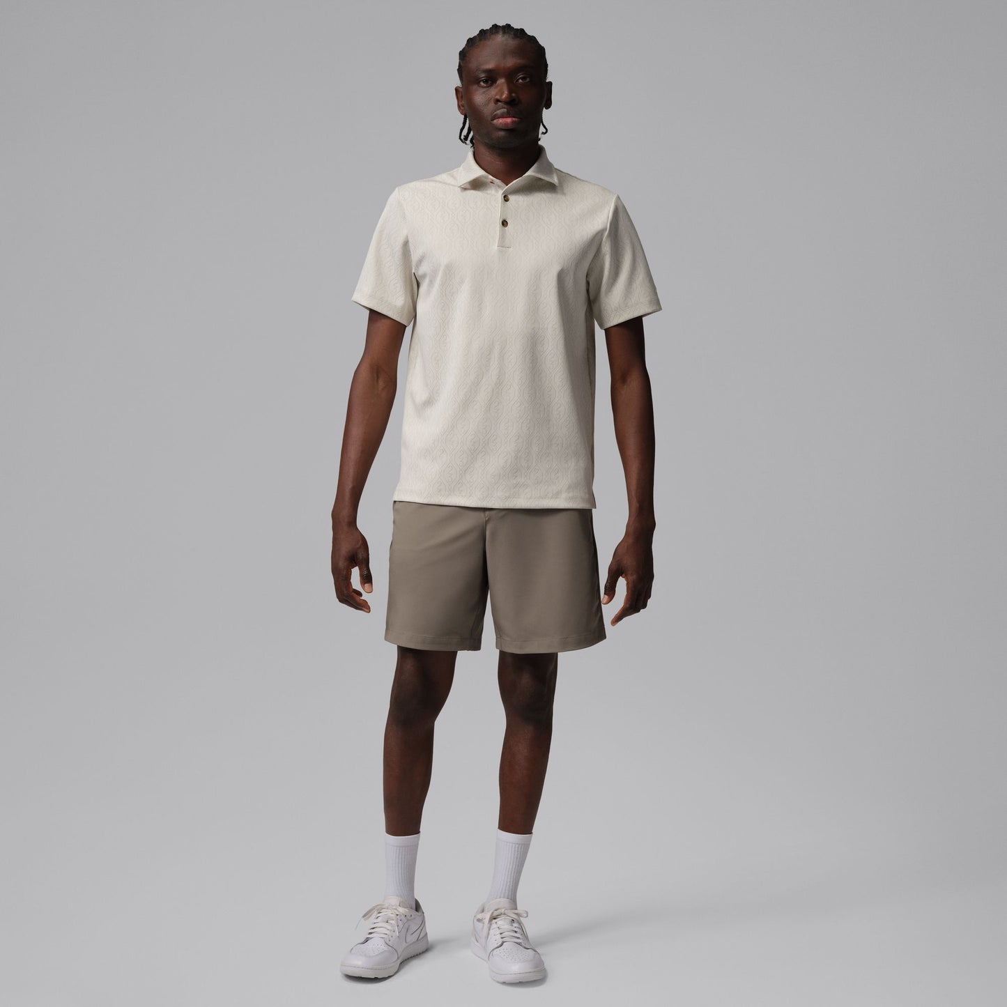 Air Jordan "Sport Golf Shorts" Mens - Olive Grey / Olive Grey