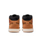 Air Jordan "1 Mid SE" M - Black / Flax - Varsity Red-Sail