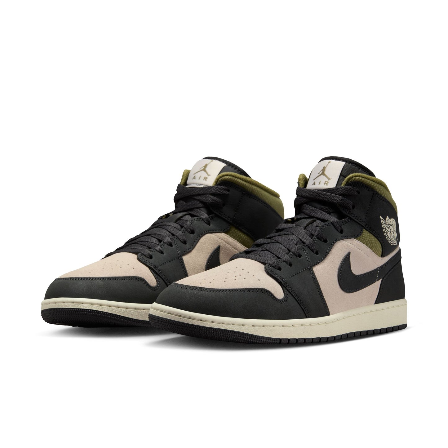 Air Jordan 1 Mid SE ' M - LT Orewood Brn / Off Noir