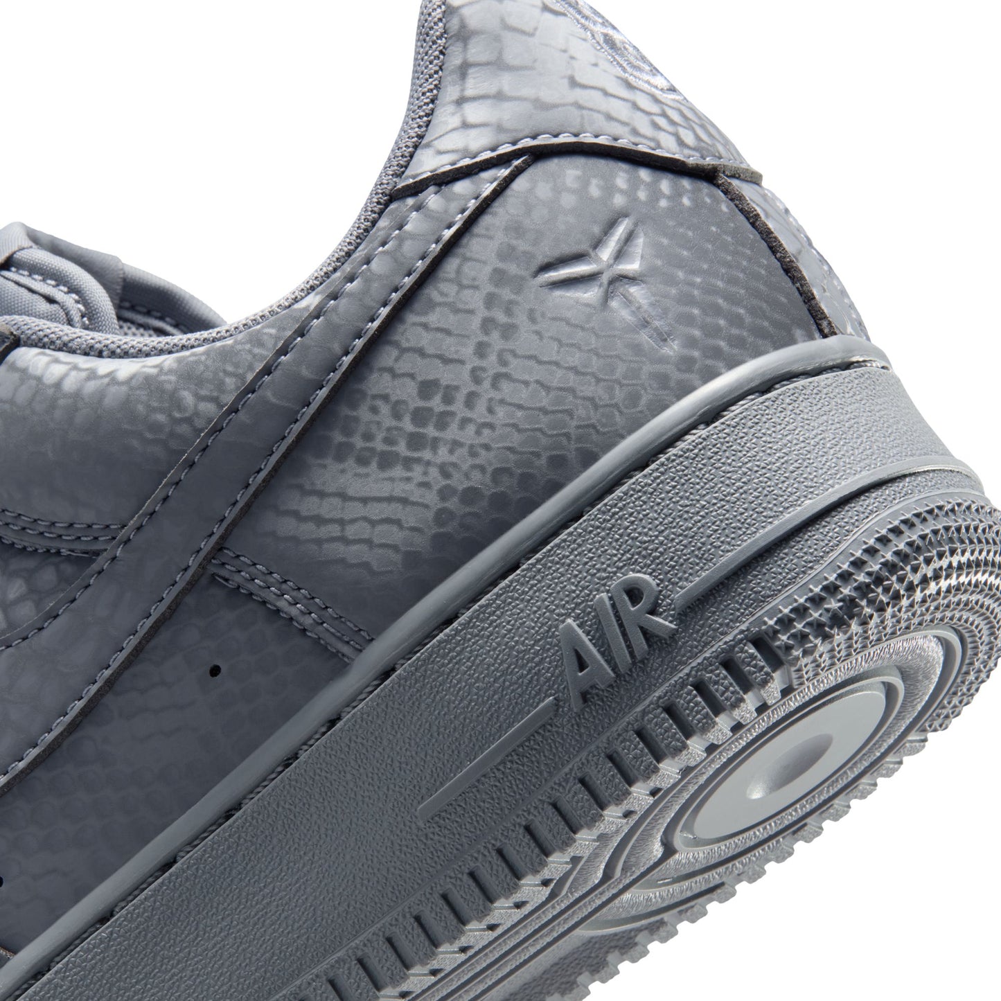 Nike "Kobe Air Force 1 Low" Mens - Cool Grey / Wolf Grey