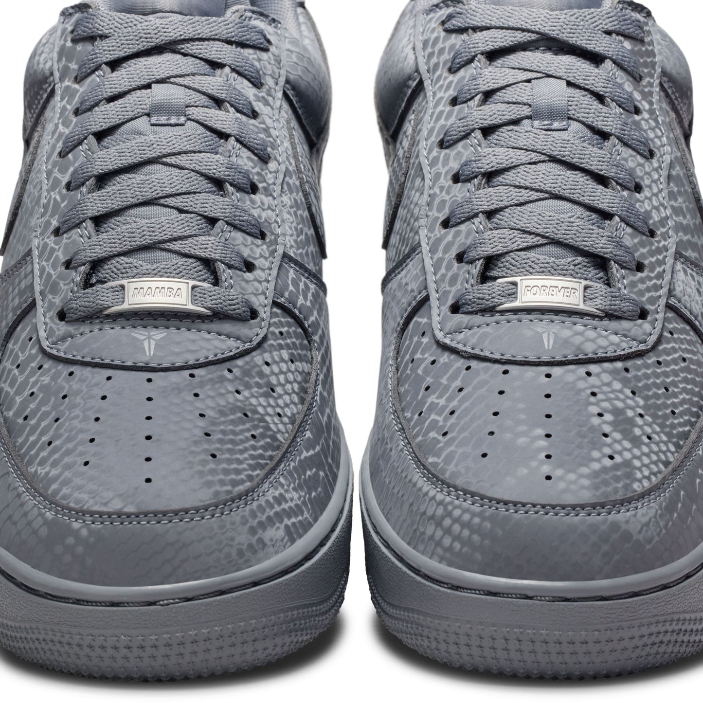 Nike "Kobe Air Force 1 Low" Mens - Cool Grey / Wolf Grey