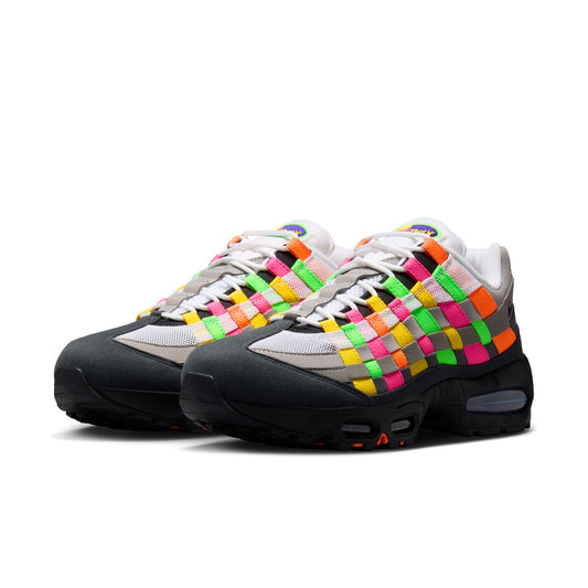 Nike "Air Max 95 Woven BB" M - White / Purple Dynasty