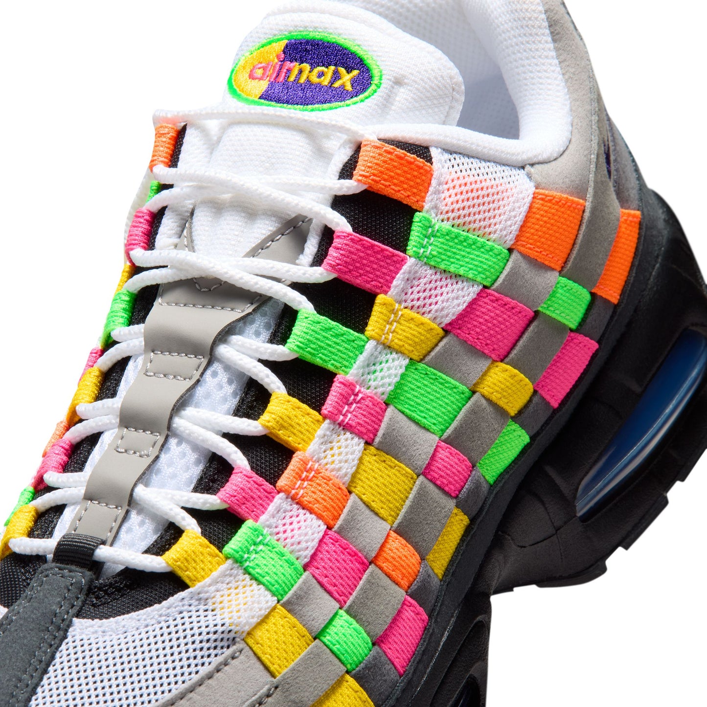 Nike "Air Max 95 Woven BB" M - White / Purple Dynasty