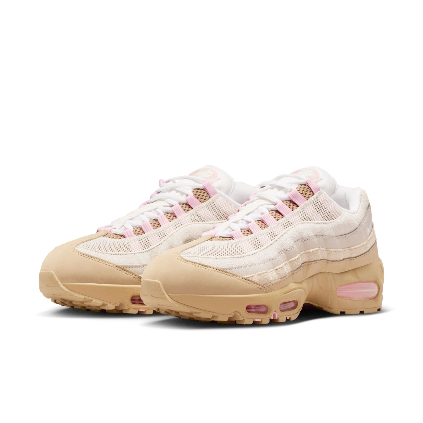 Nike "Air Max 95 Big Bubble" Womens - British Tan / Phantom / Linen