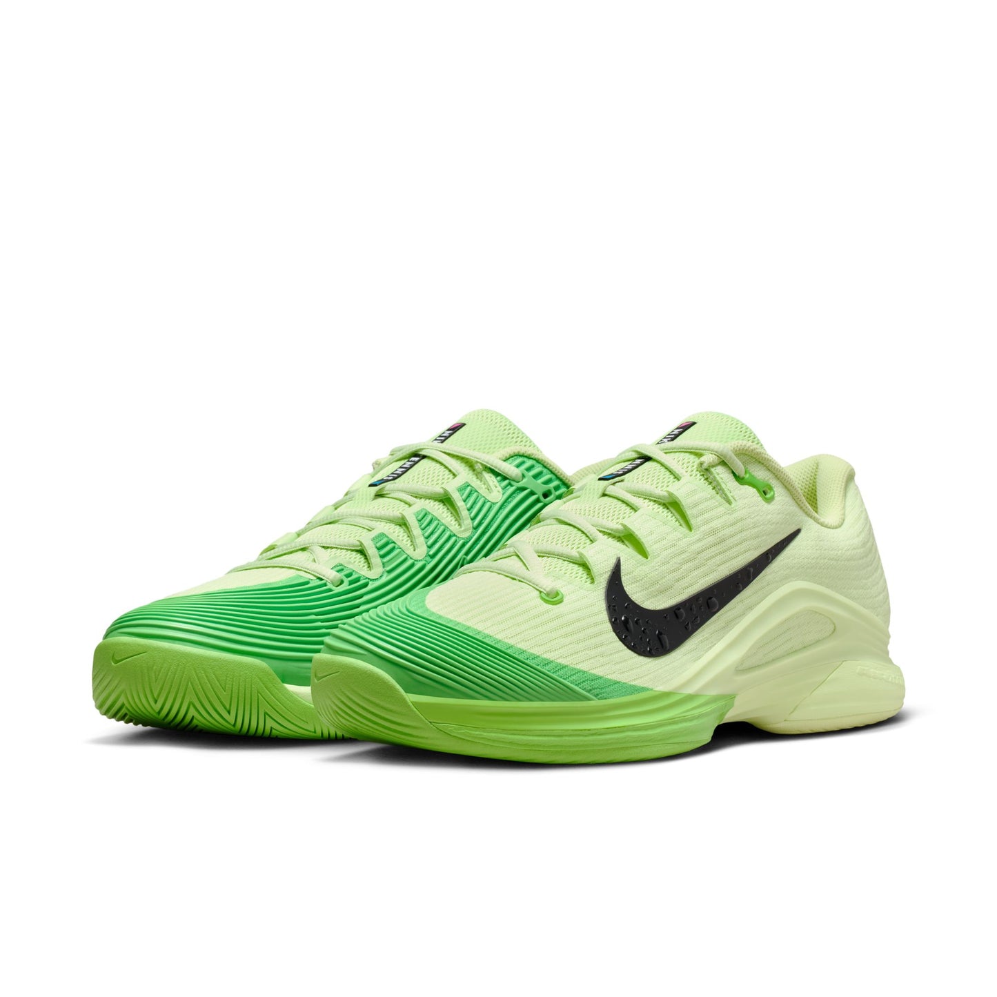 Nike "Zoom Vapor 12 HC PRM" Mens - Lt Liquid Lime / Black