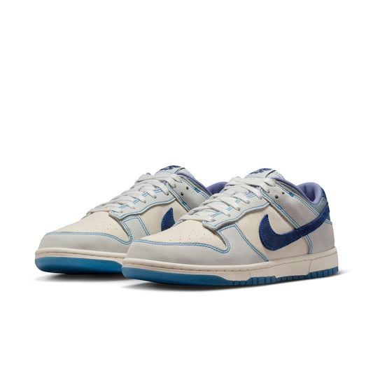 Nike "Dunk Low Retro SE" Mens - Summit White / Blue Void