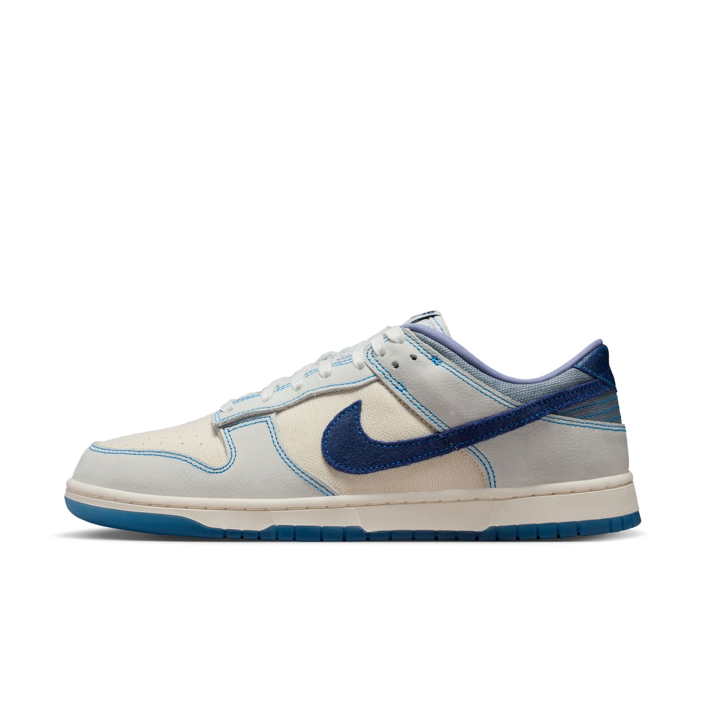 Nike "Dunk Low Retro SE" Mens - Summit White / Blue Void