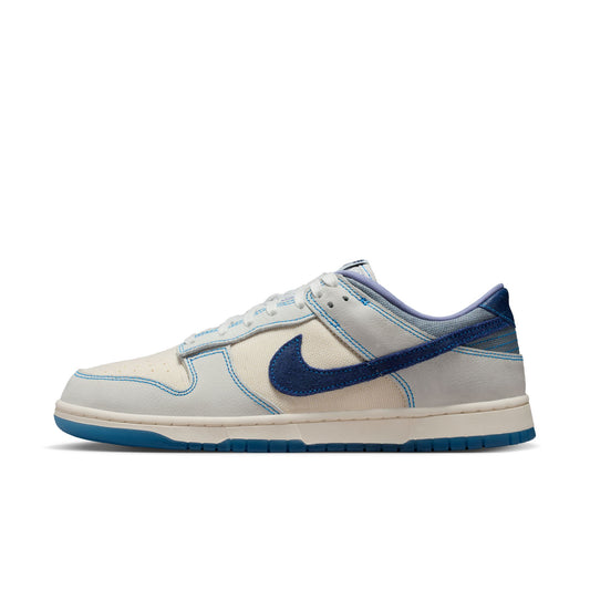 Nike "Dunk Low Retro SE" Mens - Summit White / Blue Void