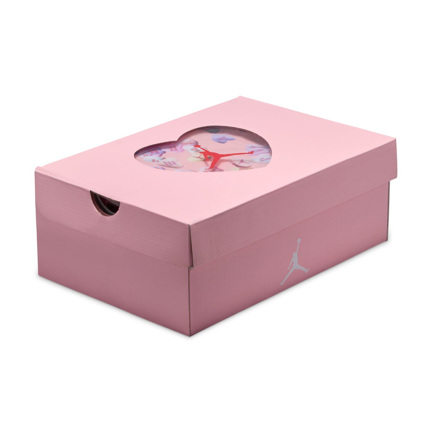 Air Jordan "4 Retro Valentine's Day" Grade School - White / Medium Soft Pink / Half Blue