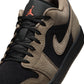 Air Jordan "1 Low SE" M - Black / Olive Grey-LT Wild Mango