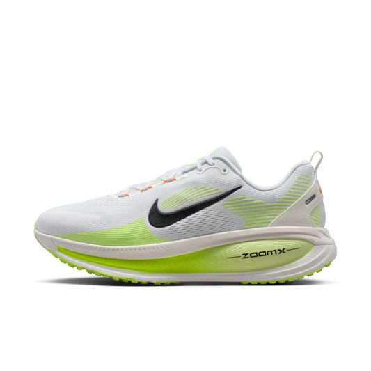 Nike "Vomero 18 Wide" Mens - White / Black-Volt-Barely Volt