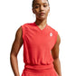 Nike "Sportswear Chill Terry Tank Top" Womens - Light Crimson / Sail