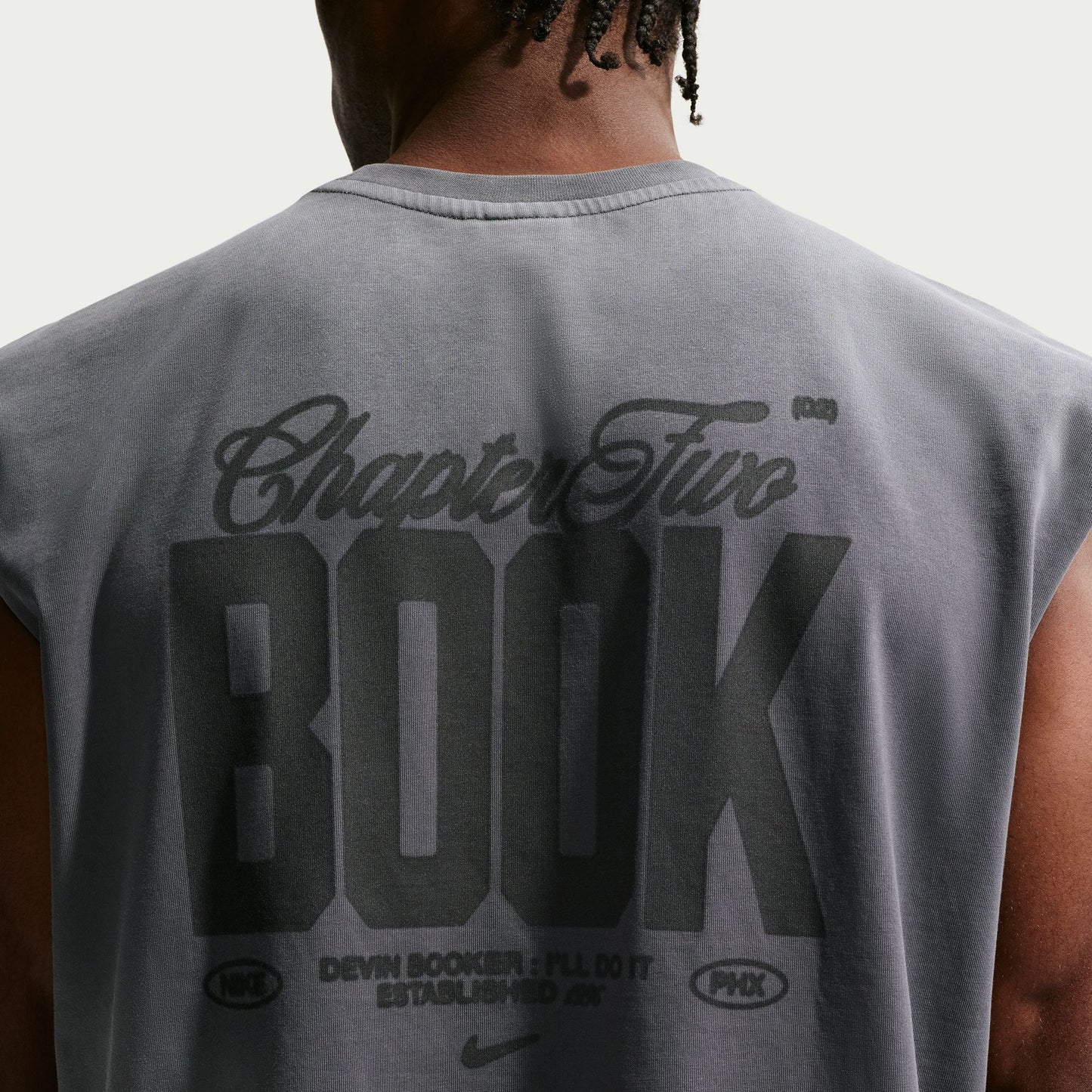 Nike "Book Standard Issue Sleeveless Game Top" Mens - Black