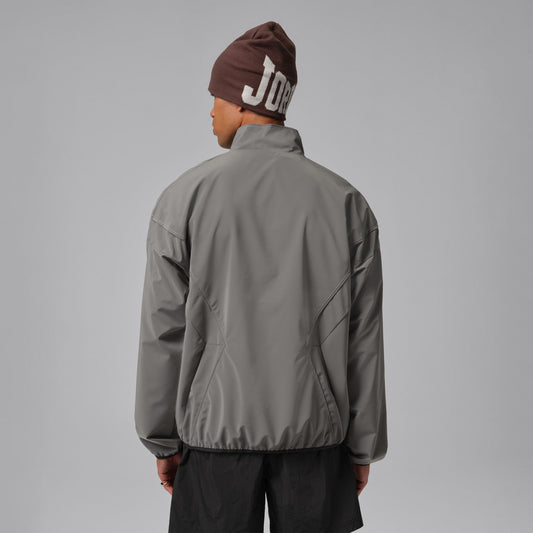 Jordan Brooklyn "Hike Mike Reflective Draft Jacket" M - Metallic Silver