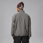 Jordan Brooklyn "Hike Mike Reflective Draft Jacket" M - Metallic Silver