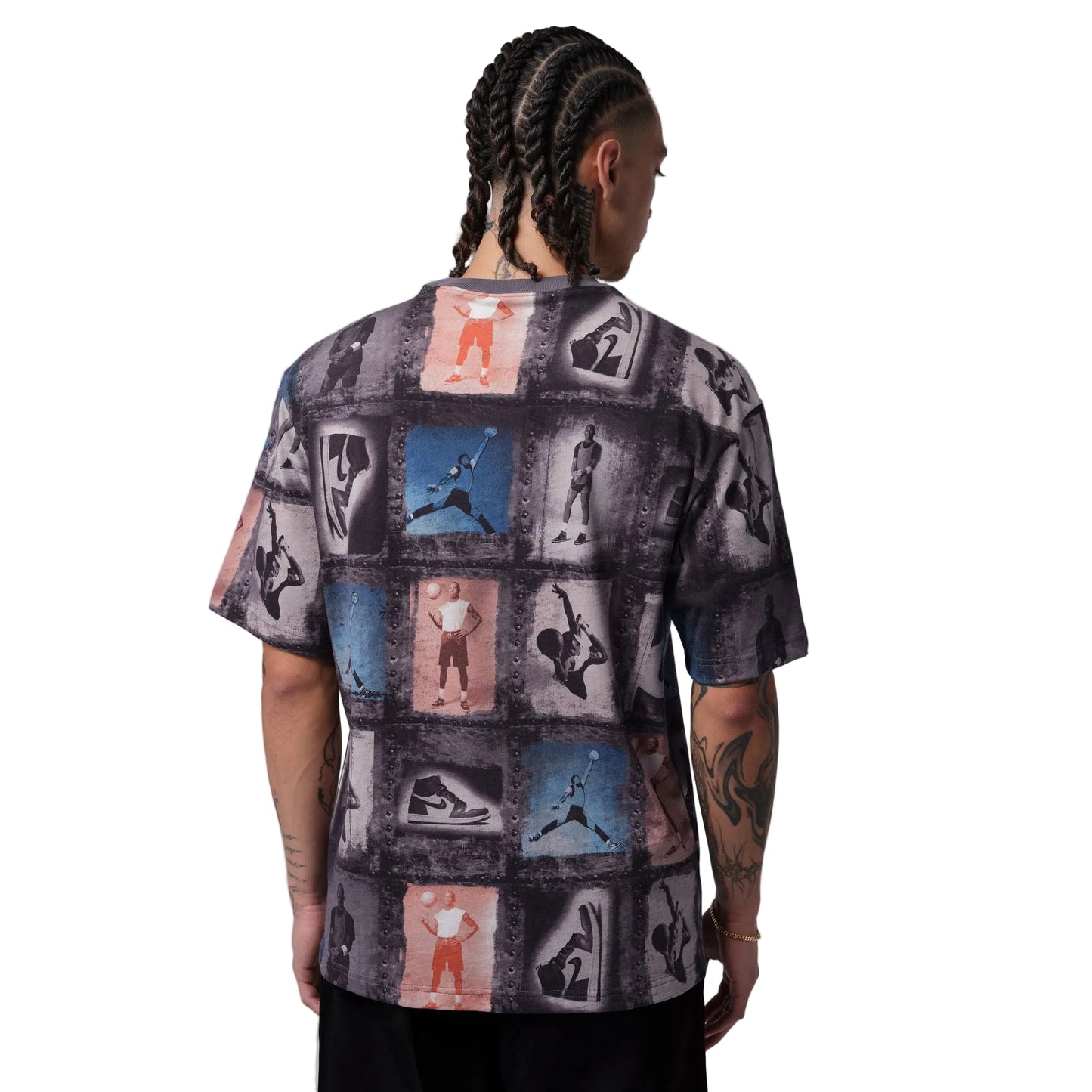 Jordan "Flight Club Printed T-Shirt" Mens - Sail