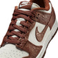 Nike "Dunk Low" Womens - Sail / Fauna Brown