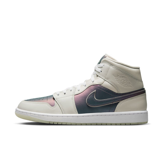 Air Jordan "1 Mid" M -  Phantom/ Phantom-white