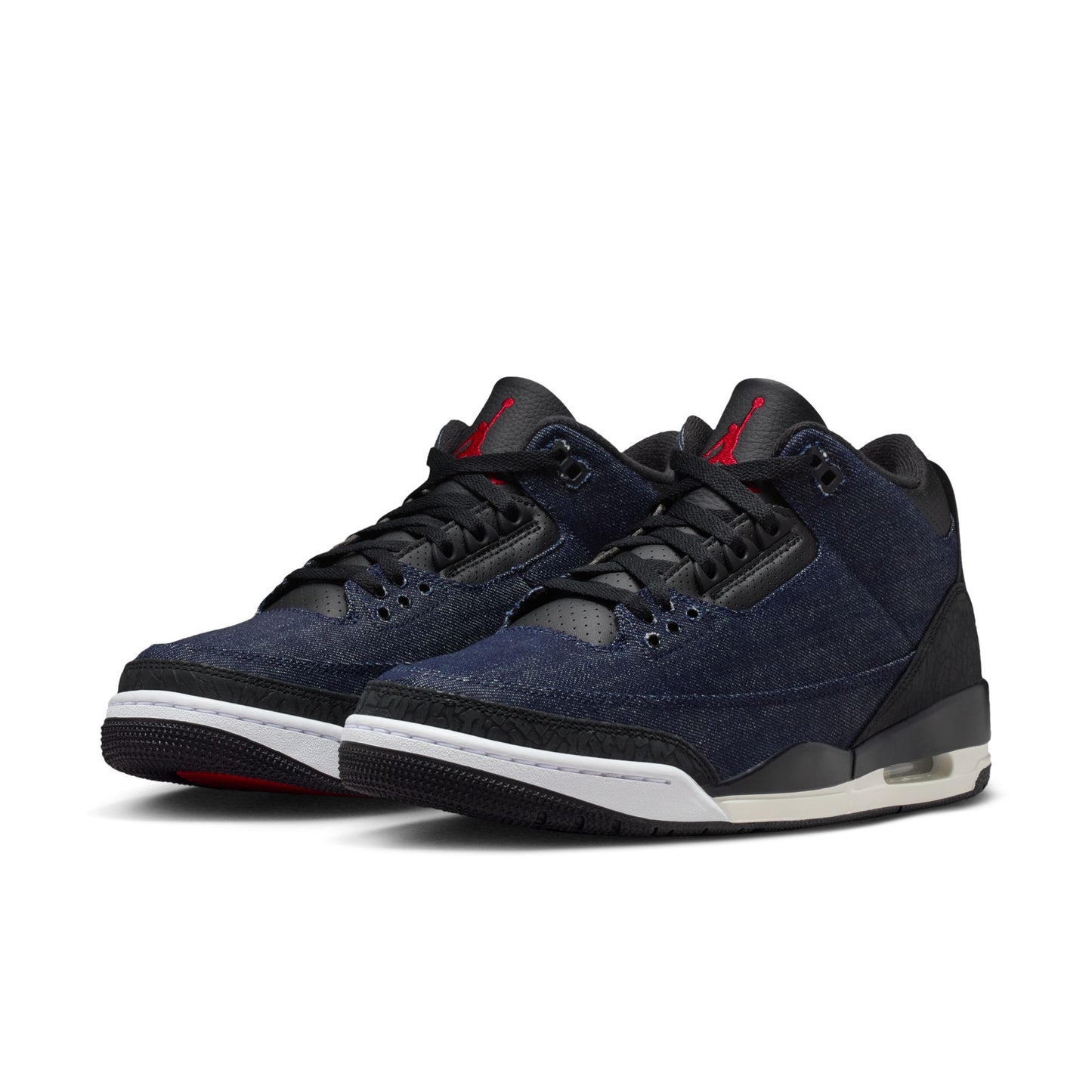 Air Jordan "3 Retro LSC Indigo SP" Mens - Denim / Black