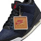 Air Jordan "3 Retro LSC Indigo SP" Mens - Denim / Black