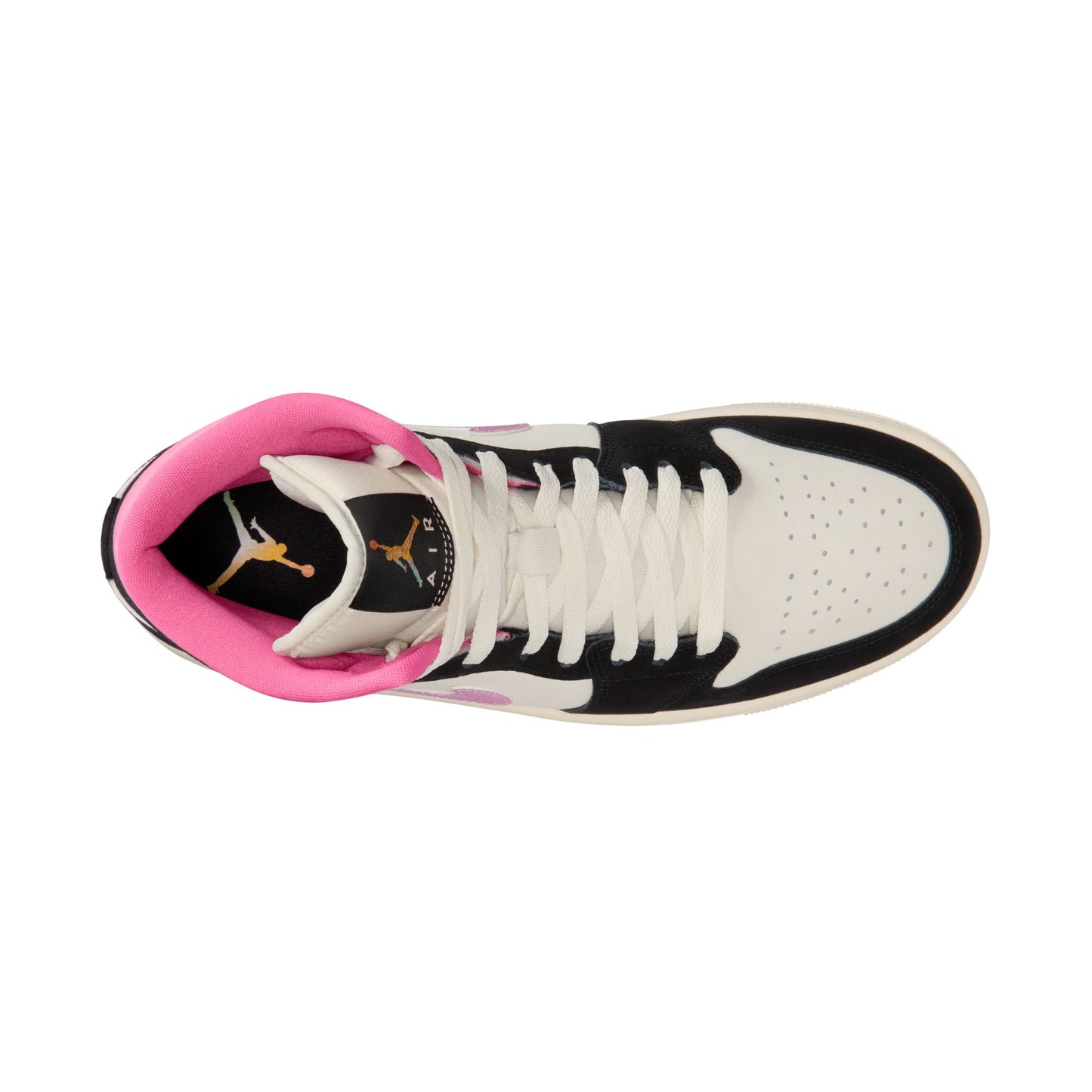 Air Jordan "1 Mid SE" Mens - Black / University Gold / Sail
