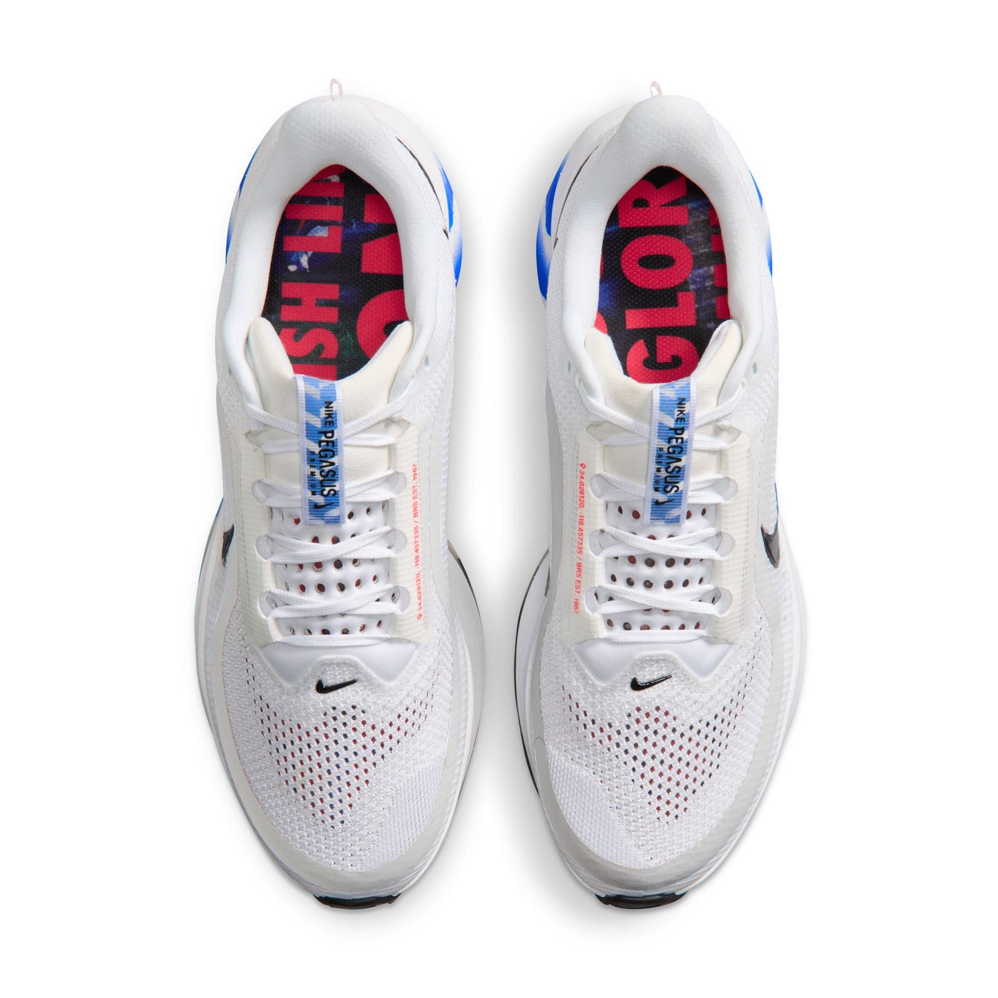 Nike "Pegasus Premium CM" Mens - White / Black - Racer Blue