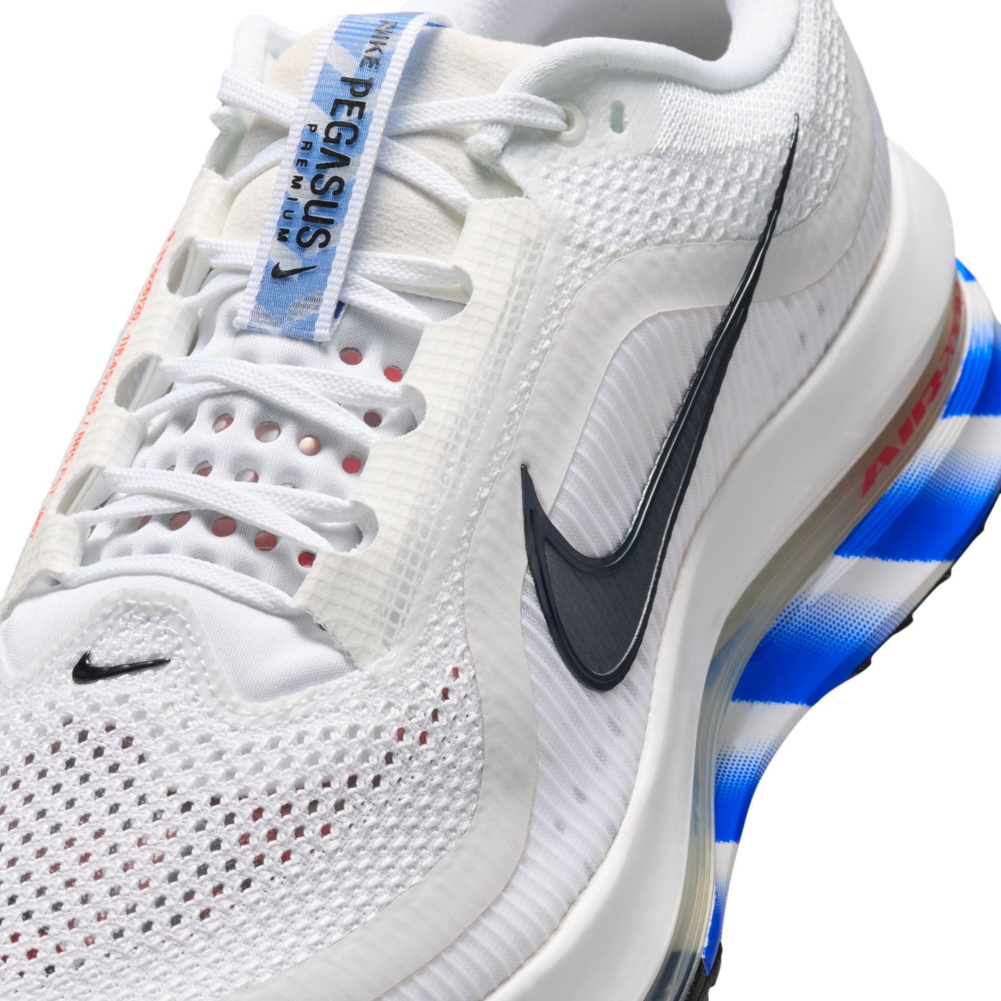 Nike "Pegasus Premium CM" Mens - White / Black - Racer Blue