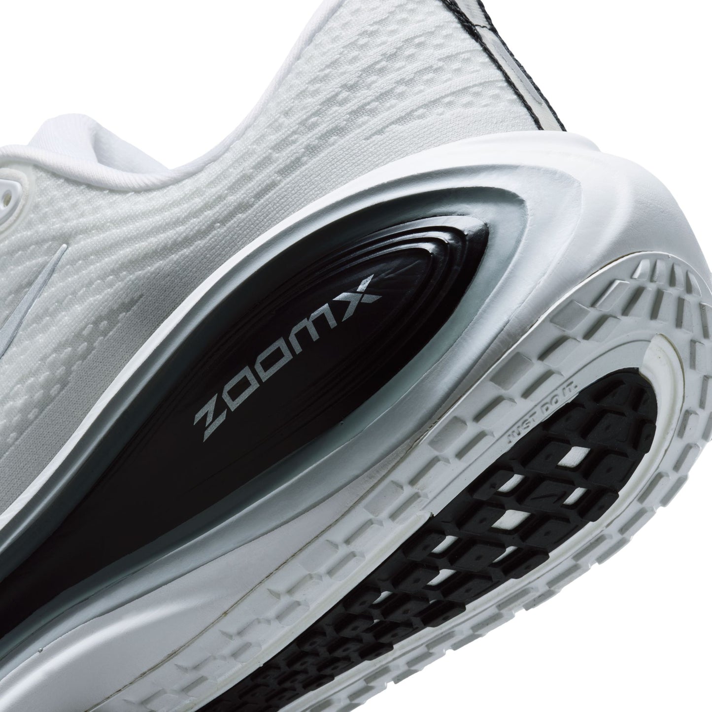 Nike "Vomero Plus RR" Mens - White / Metallic Silver