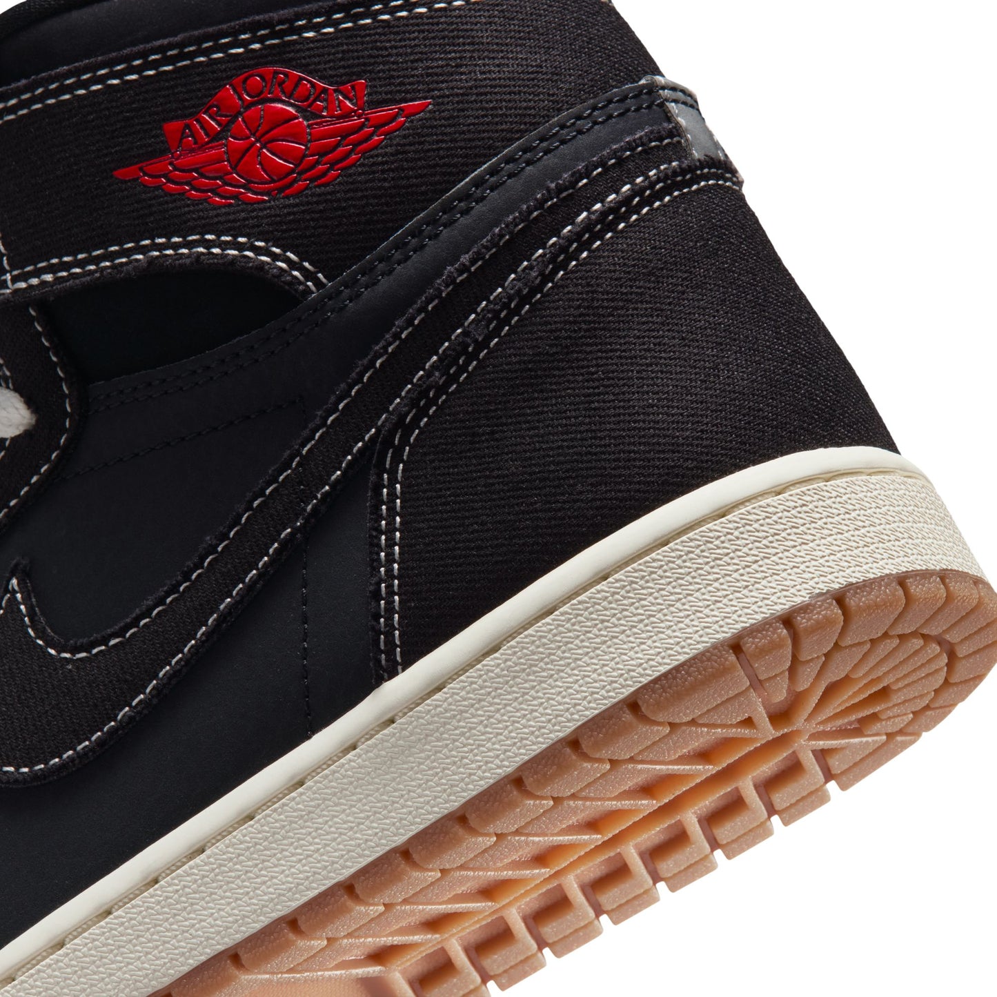 Air Jordan "1 Retro High OG Flight Club" Mens - Black / University Red-Sail