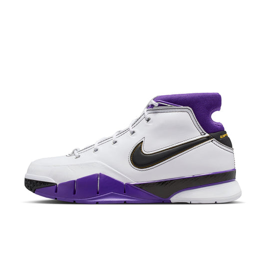 Nike "Kobe I Protro" Mens - White / Black / Court Purple