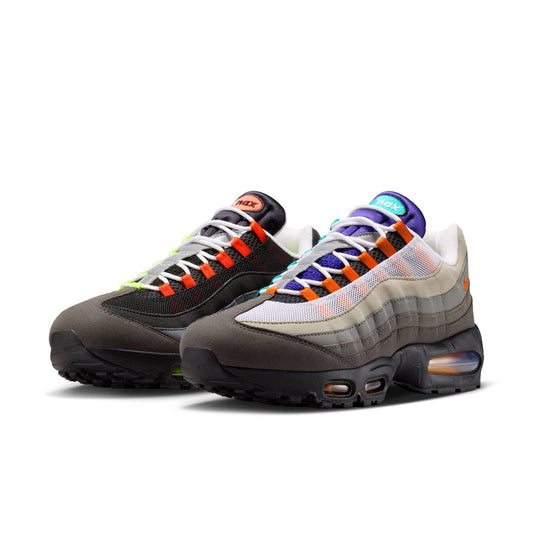 Nike "Air Max 95 Big Bubble PRM" Mens - Black / Volt - White (Greedy)